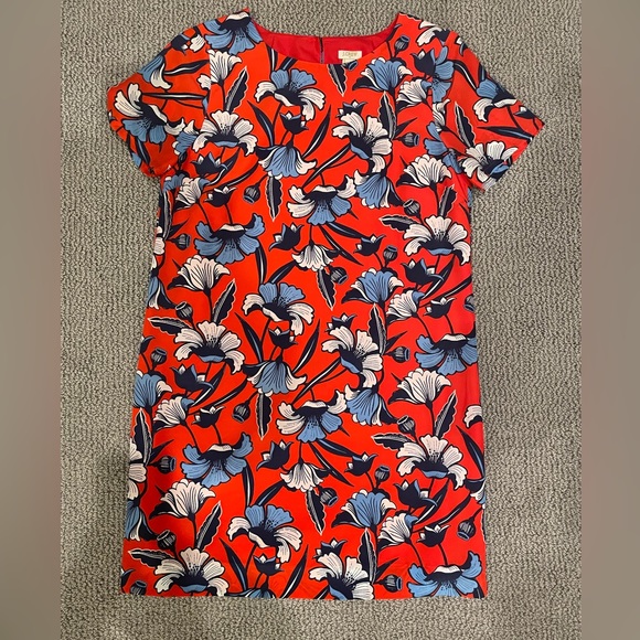 J. Crew floral shift dress - Picture 2 of 2